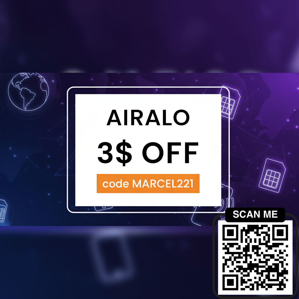 Get USD 3 Free Credit for New Users! Airalo Verified Bonus Code